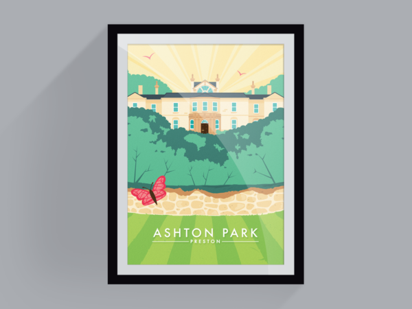 <span>Ashton park in summer</span><i>→</i>